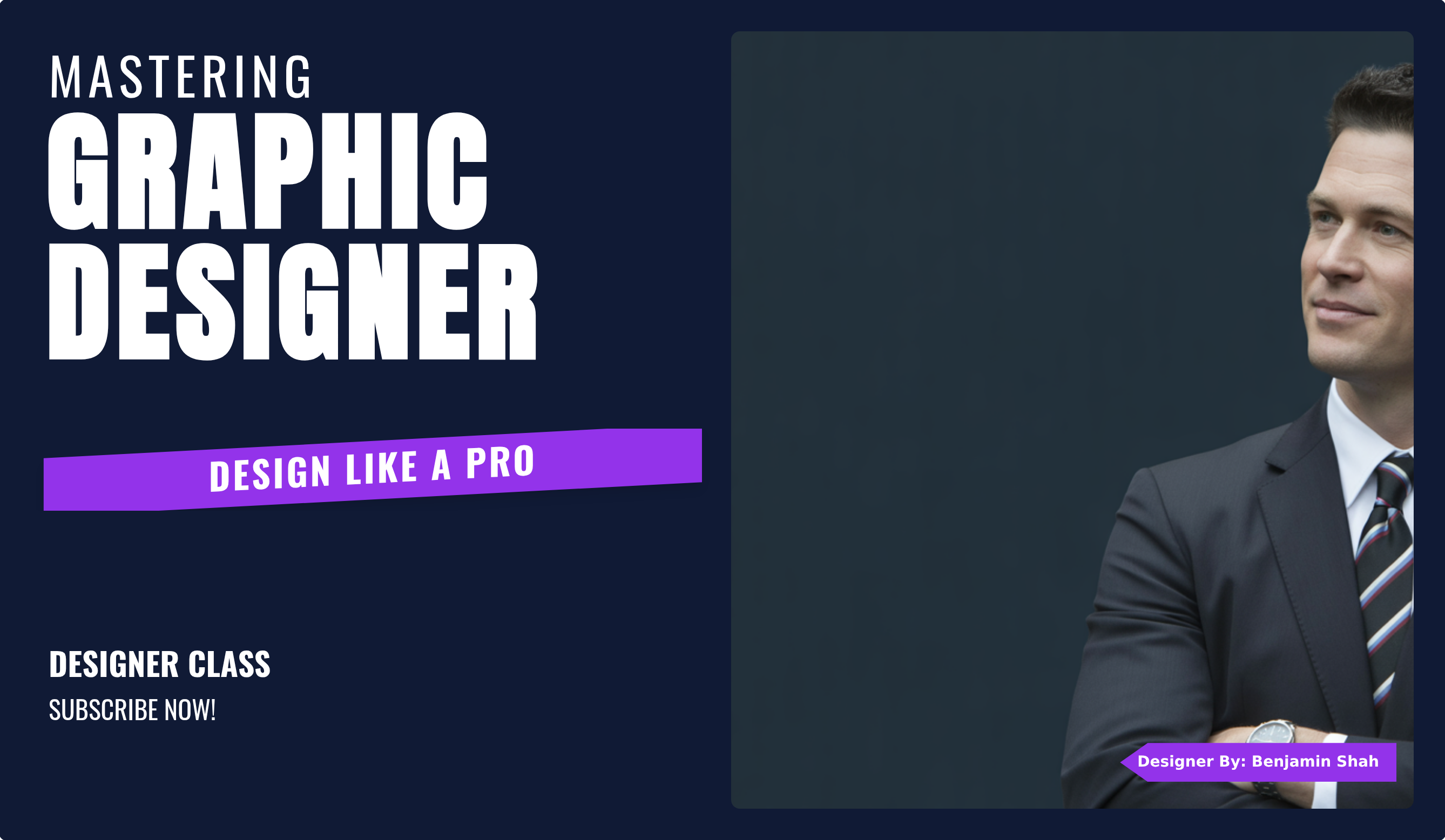 Modern Professional 16:9 Horizontal YouTube Cover
